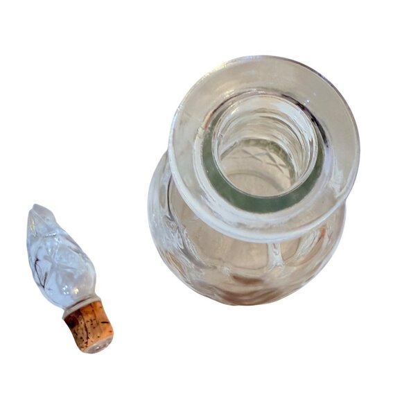 London Winery Limited Wine Decanter Cut Glass VTG 60s Regency Barware Stopper - Picture 7 of 15